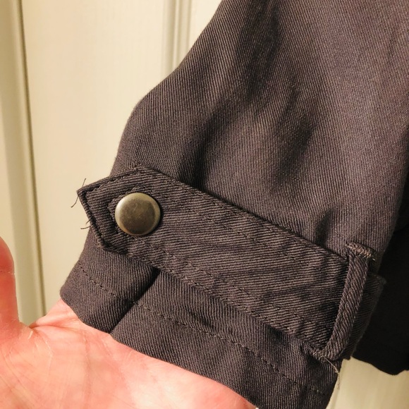 BONGO Charcoal Utility Jacket. Sz. (MED) NWOT - Picture 3 of 8